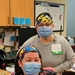 Nurses model masks