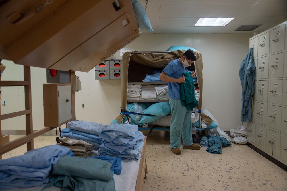 Corpsman Folds Scrubs