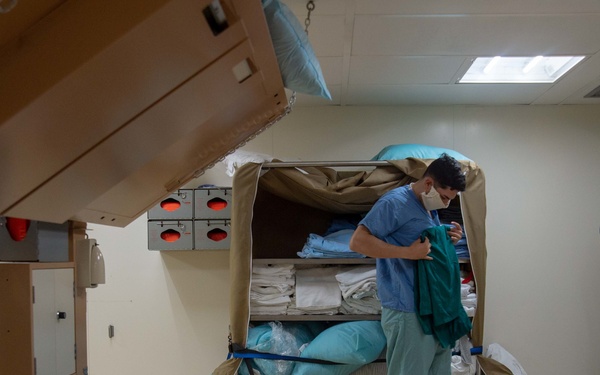 Corpsman Folds Scrubs