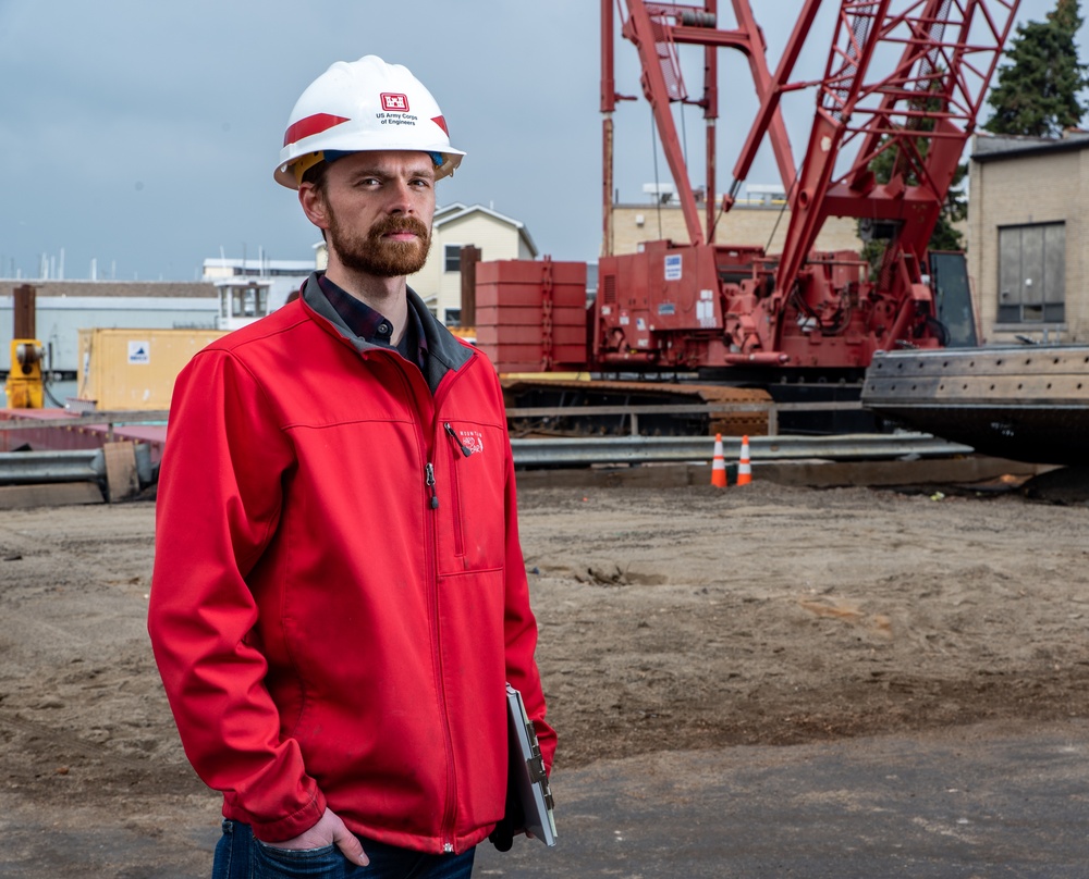 Austin Nilsen, USACE Buffalo District Structural Engineer