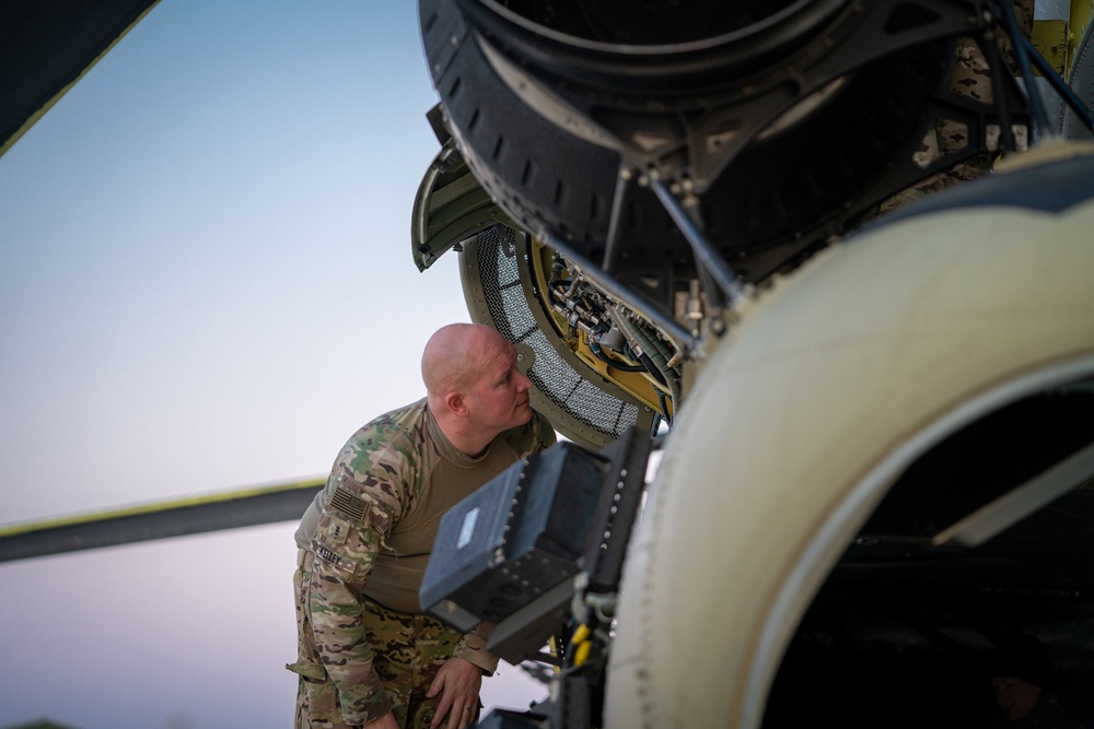 U.S. Army aviation brigade and paratroopers train on Cyprus