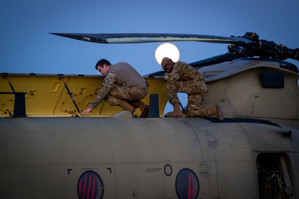 U.S. Army aviation brigade and paratroopers train on Cyprus