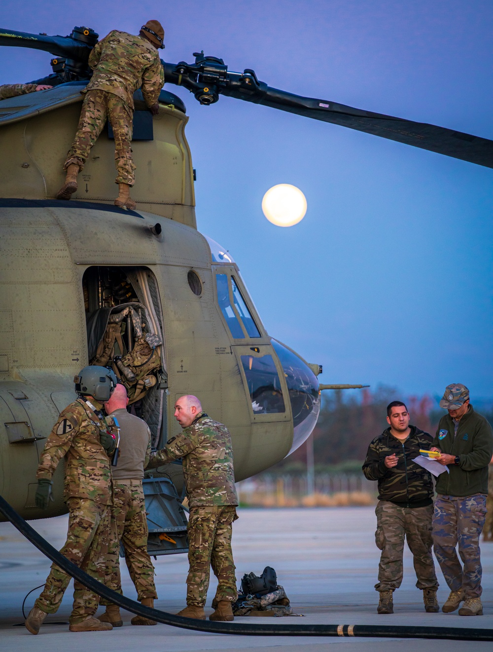 U.S. Army aviation brigade and paratroopers train on Cyprus