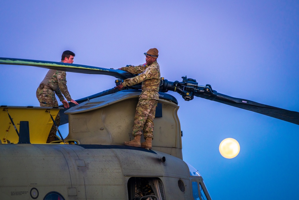 U.S. Army aviation brigade and paratroopers train on Cyprus