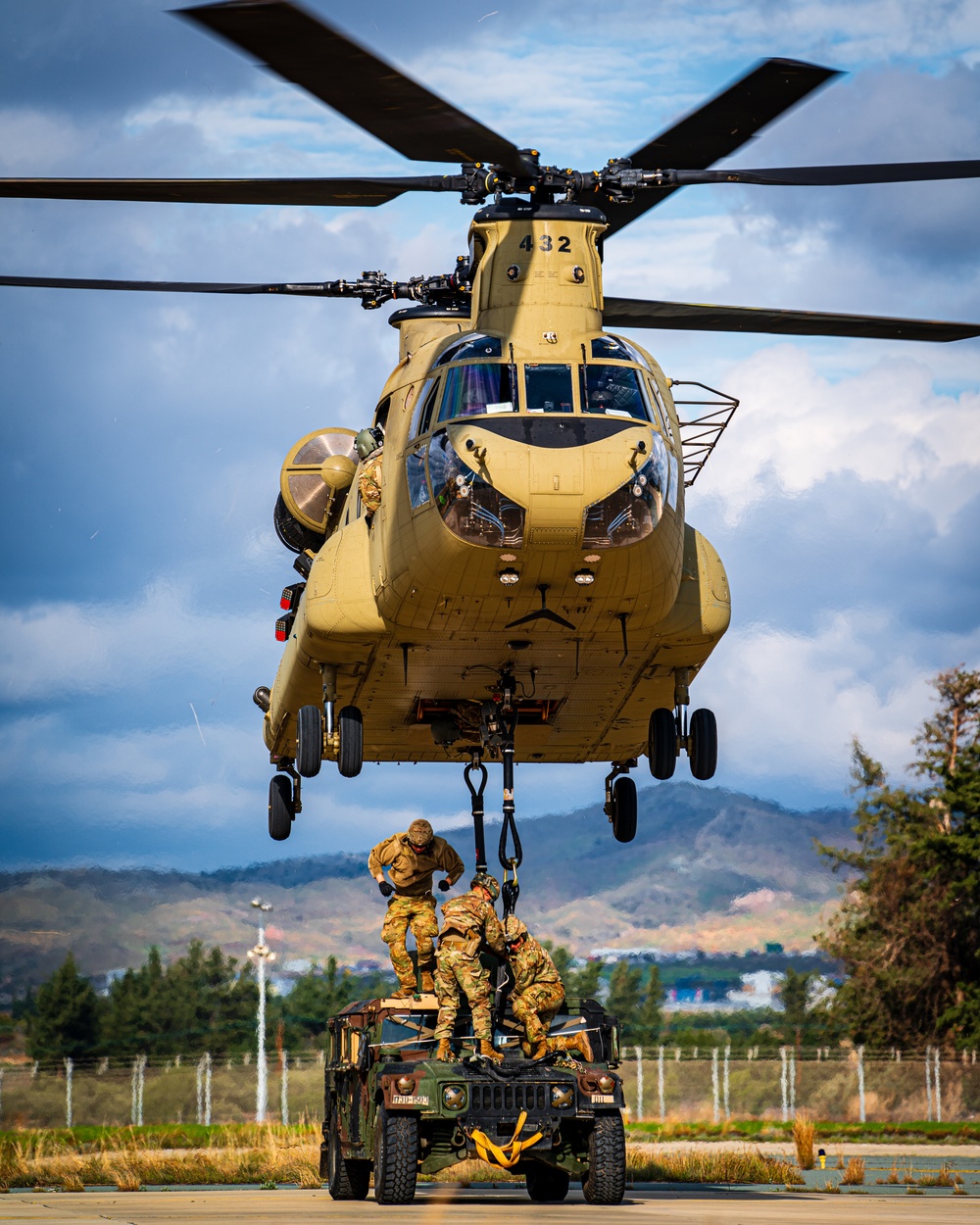 U.S. Army aviation brigade and paratroopers train on Cyprus