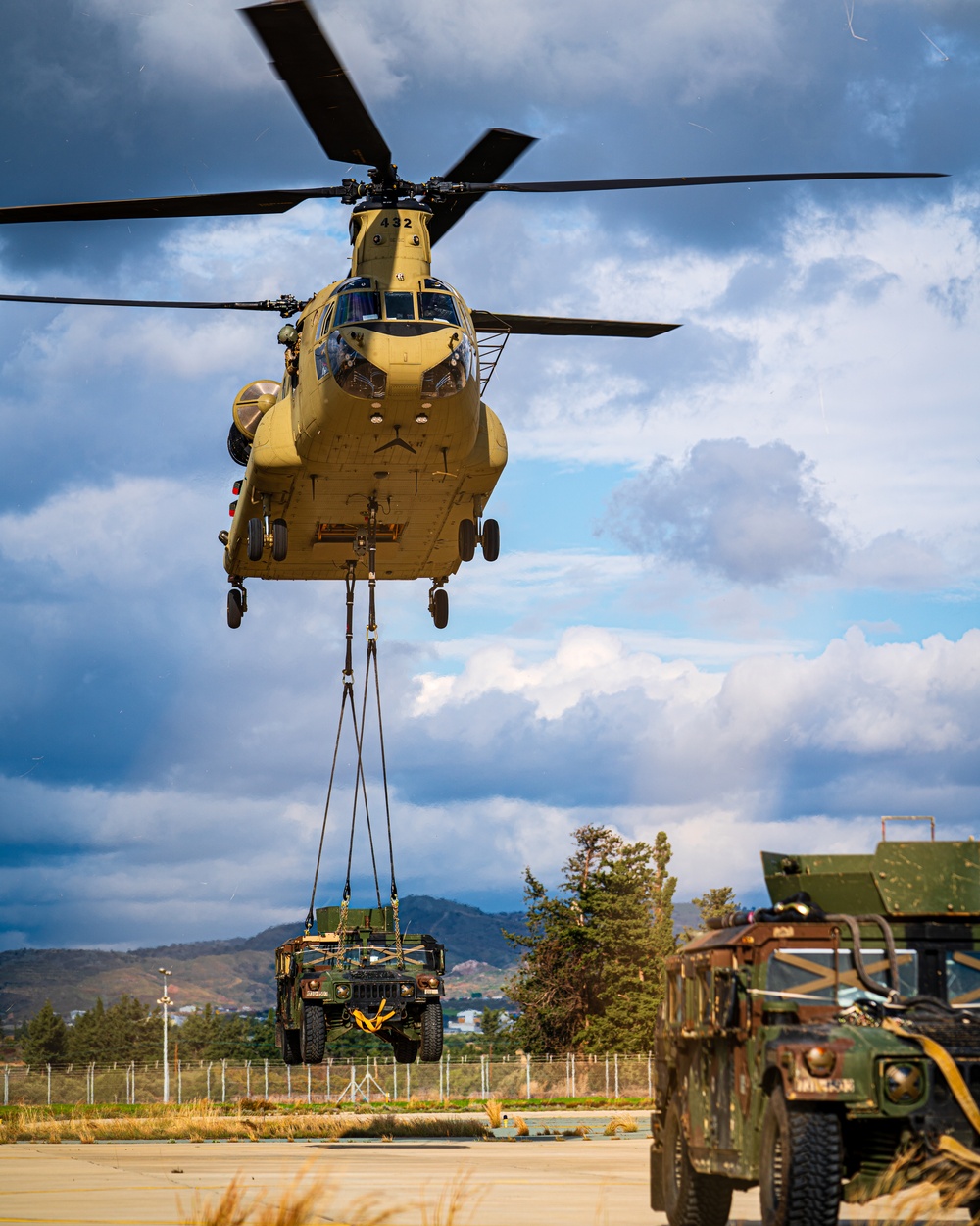 U.S. Army aviation brigade and paratroopers train on Cyprus