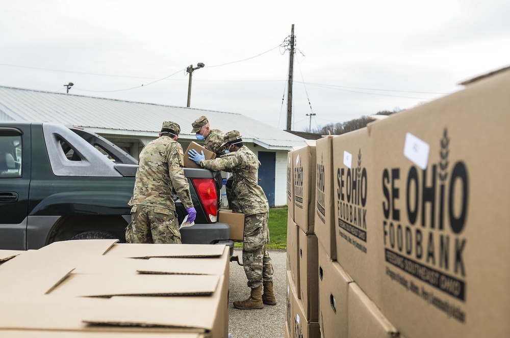 Ohio National Guard helps Southeast Ohio Foodbank