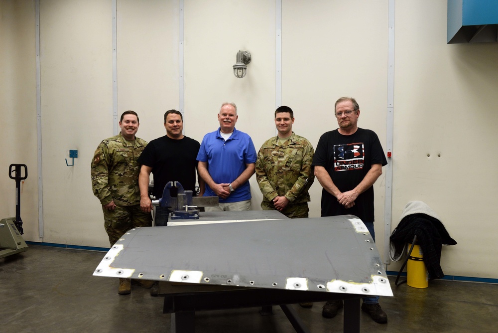 Ellsworth Cold Spray Team Completes First AF Organic Repair