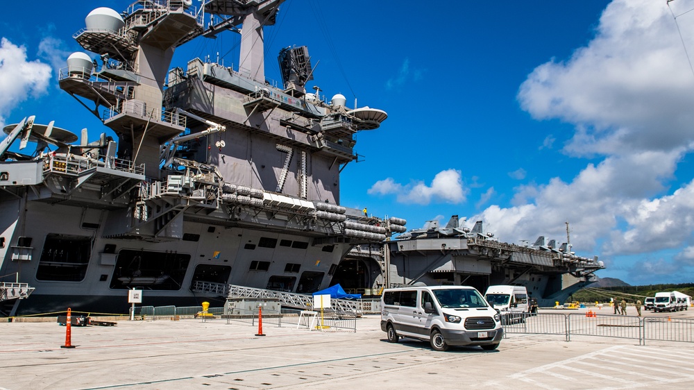 CVN 71 Sailor Transport