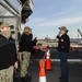 Nimitz Sailors Salute On Quarterdeck