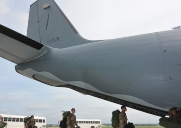 Army combat medics depart training for follow-on duty stations