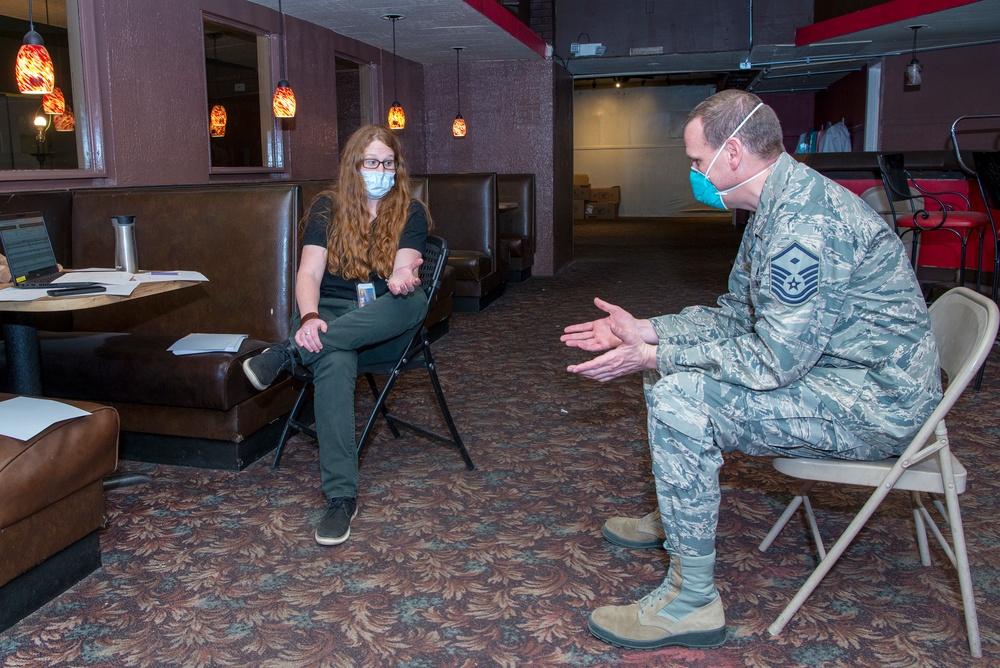 Colorado National Guard Members support the COVID-19 Response Efforts