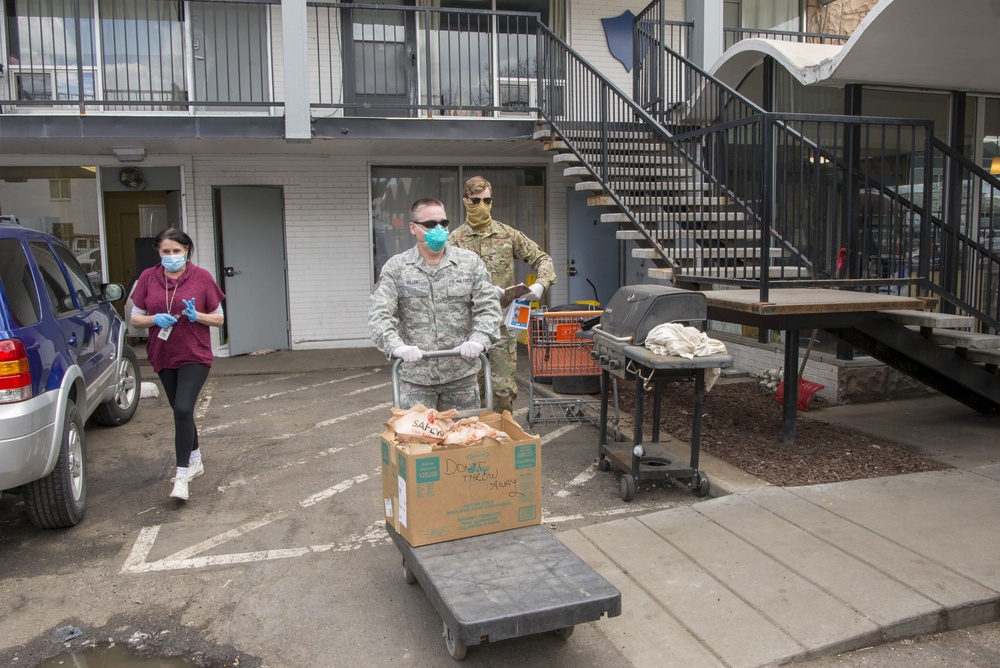 Colorado National Guard Members support the COVID-19 Response Efforts