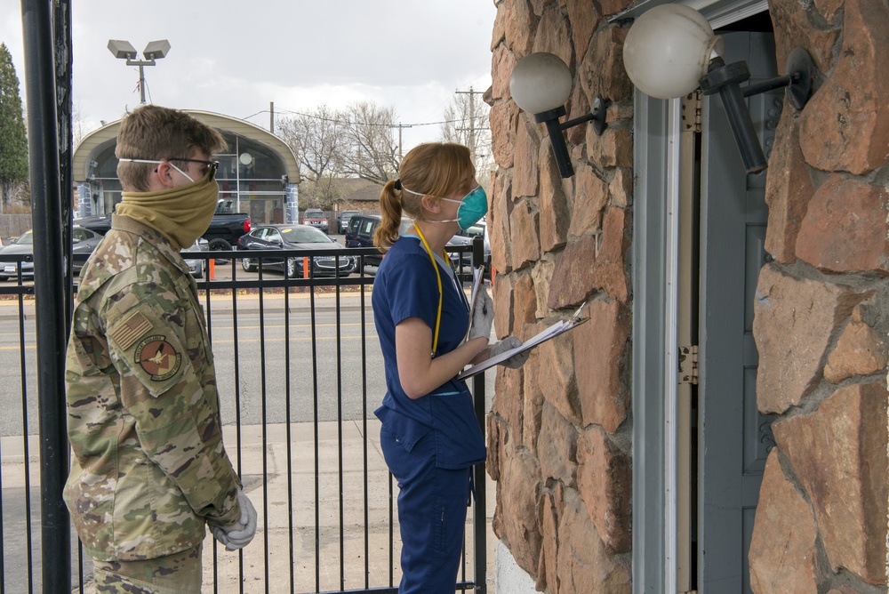 Colorado National Guard Members support the COVID-19 Response Efforts