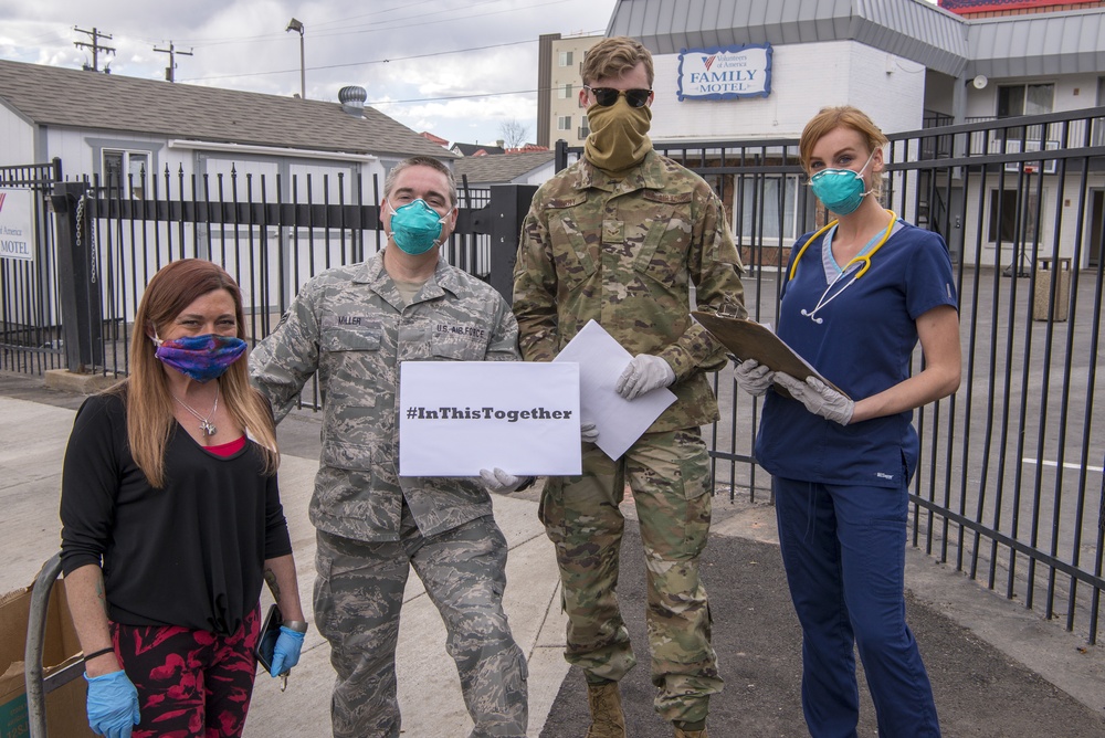 Colorado National Guard Members support the COVID-19 Response Efforts