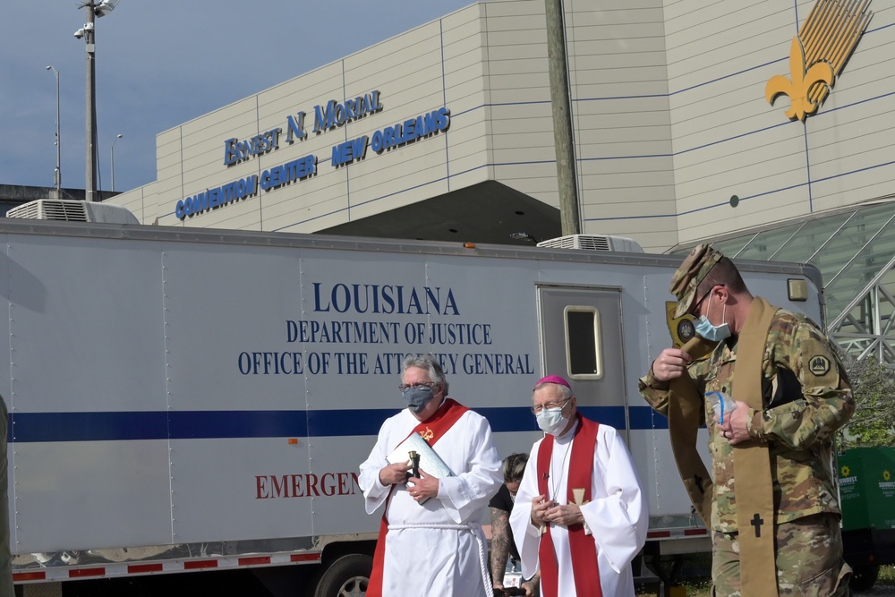 Archbishop of New Orleans blesses facilities