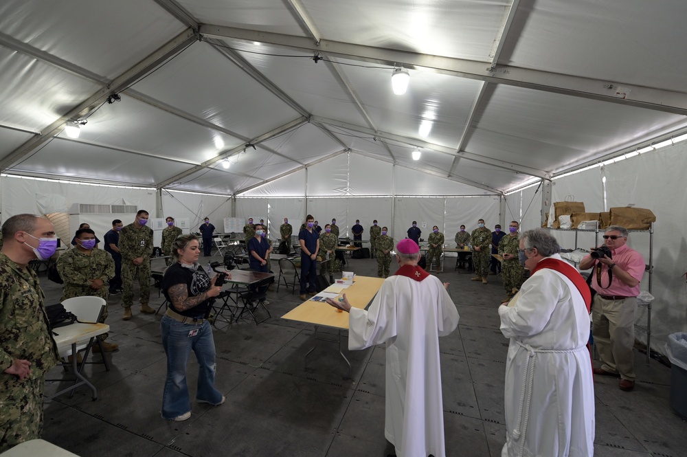 Archbishop of New Orleans blesses facilities