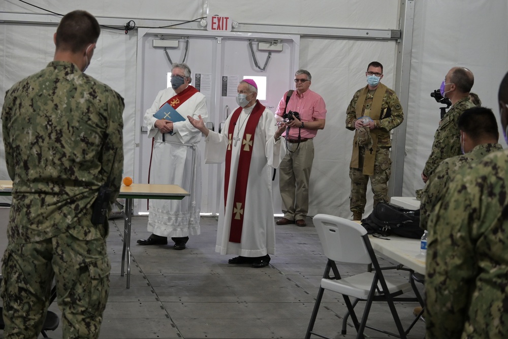 Archbishop of New Orleans blesses facilities