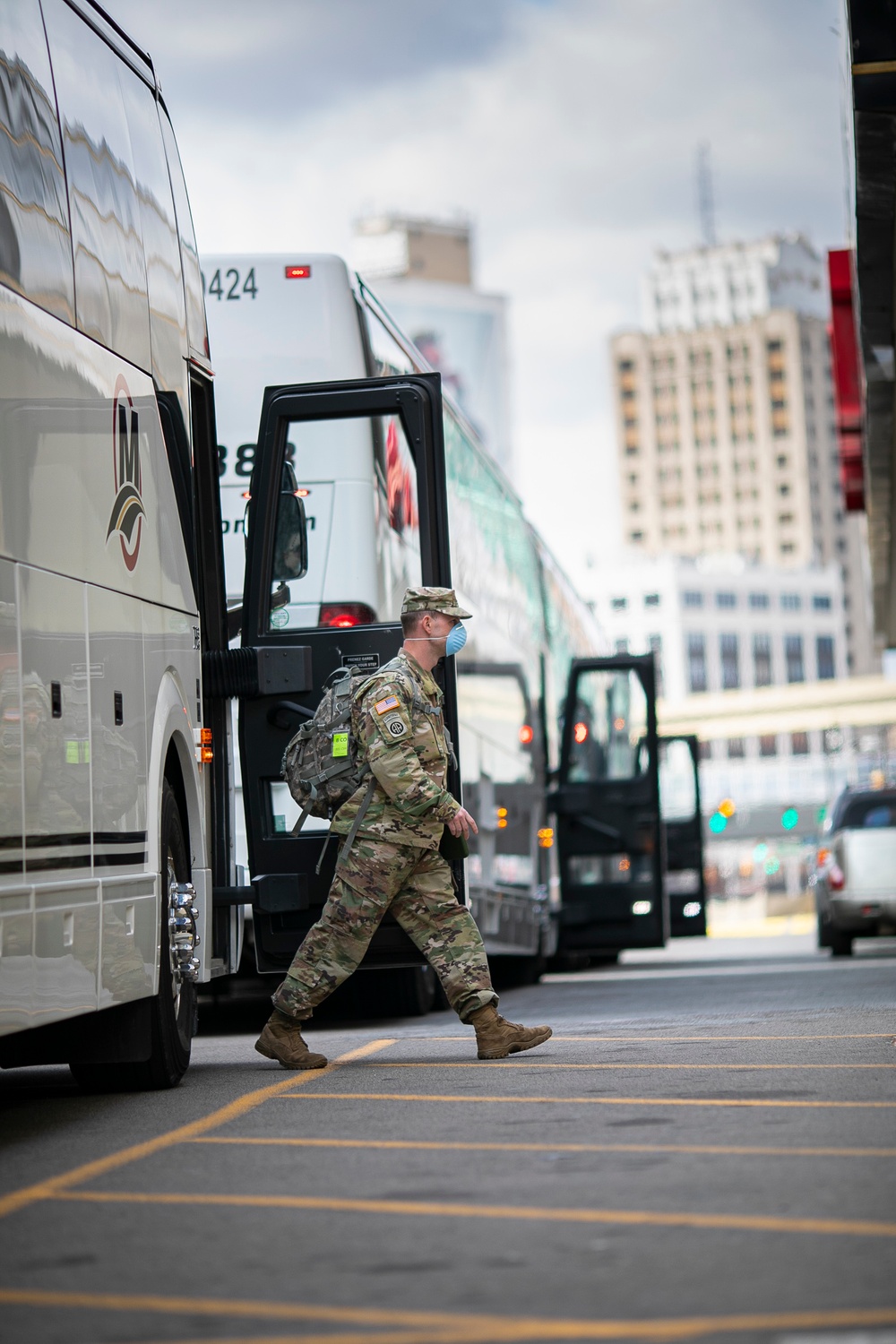 The UAMTF 801-2 arrive in Detroit