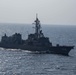 America, Akebono sail together in East China Sea
