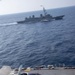 America, Akebono sail together in East China Sea