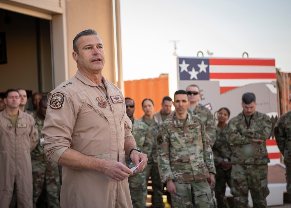 Command team expresses gratitude, encourages Airmen to remain poised