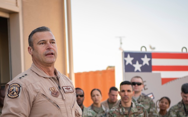 Command team expresses gratitude, encourages Airmen to remain poised