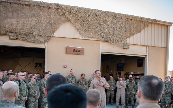 Command team expresses gratitude, encourages Airmen to remain poised