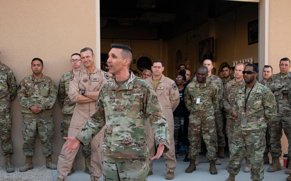 Command team expresses gratitude, encourages Airmen to remain poised