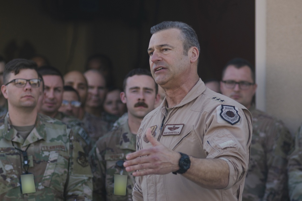 Command team expresses gratitude, encourages Airmen to remain poised