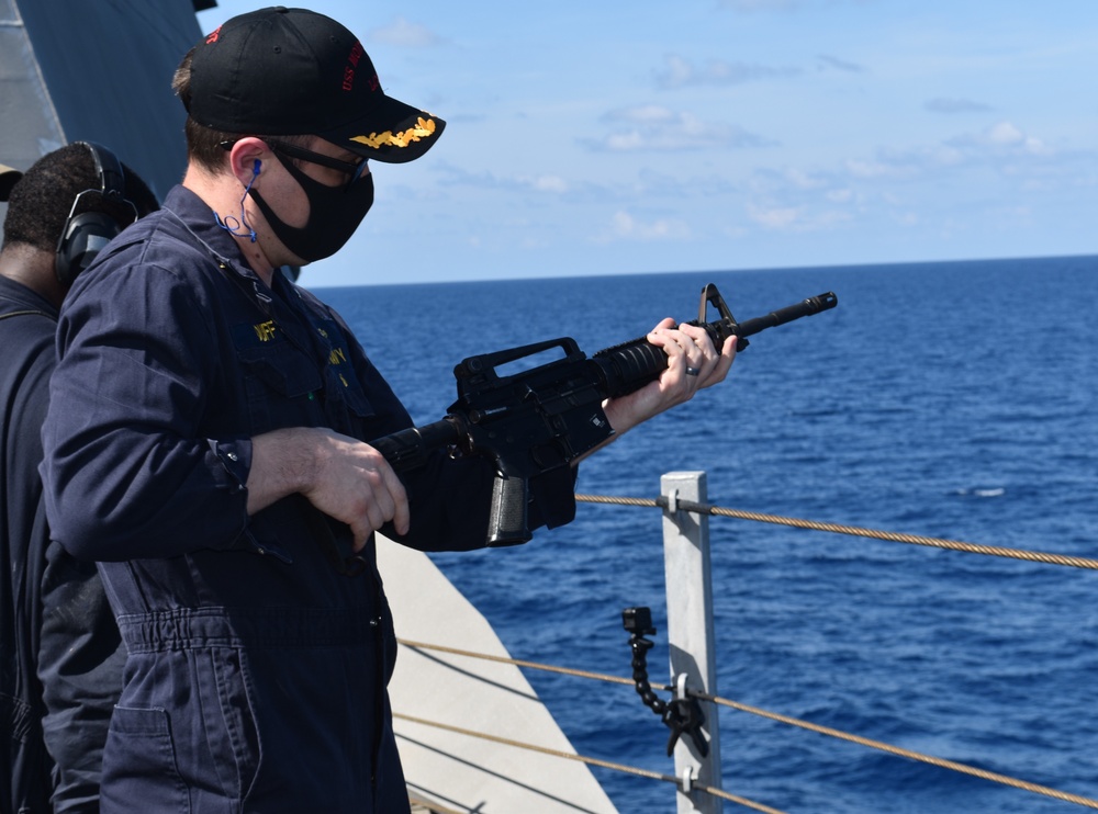 USS Montgomery Gun Shoot