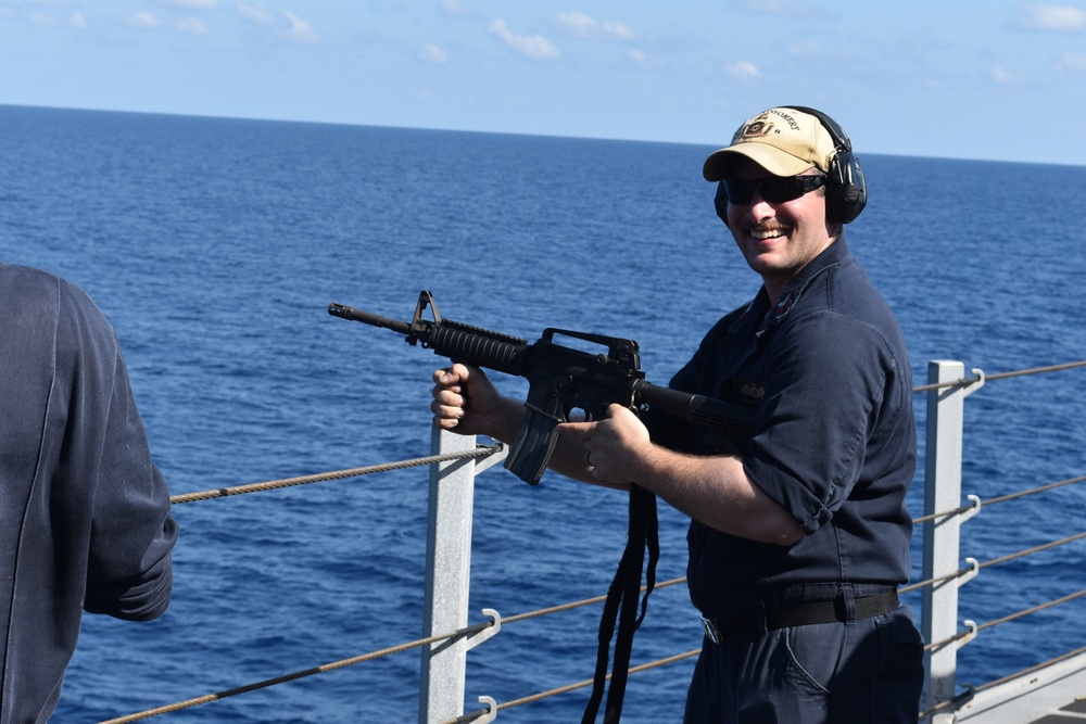 USS Montgomery Gun Shoot