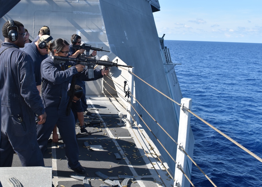 USS Montgomery Gun Shoot