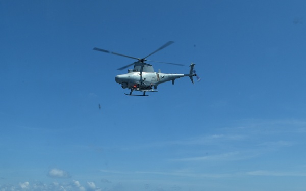 USS Montgomery Flight Operations