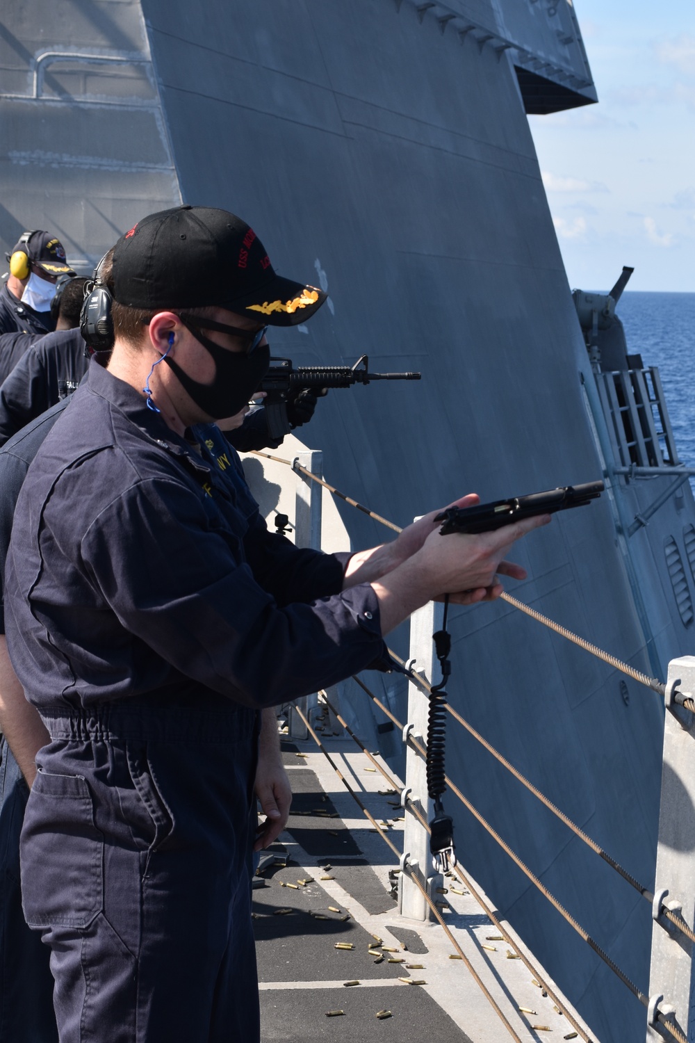 USS Montgomery Gun Shoot