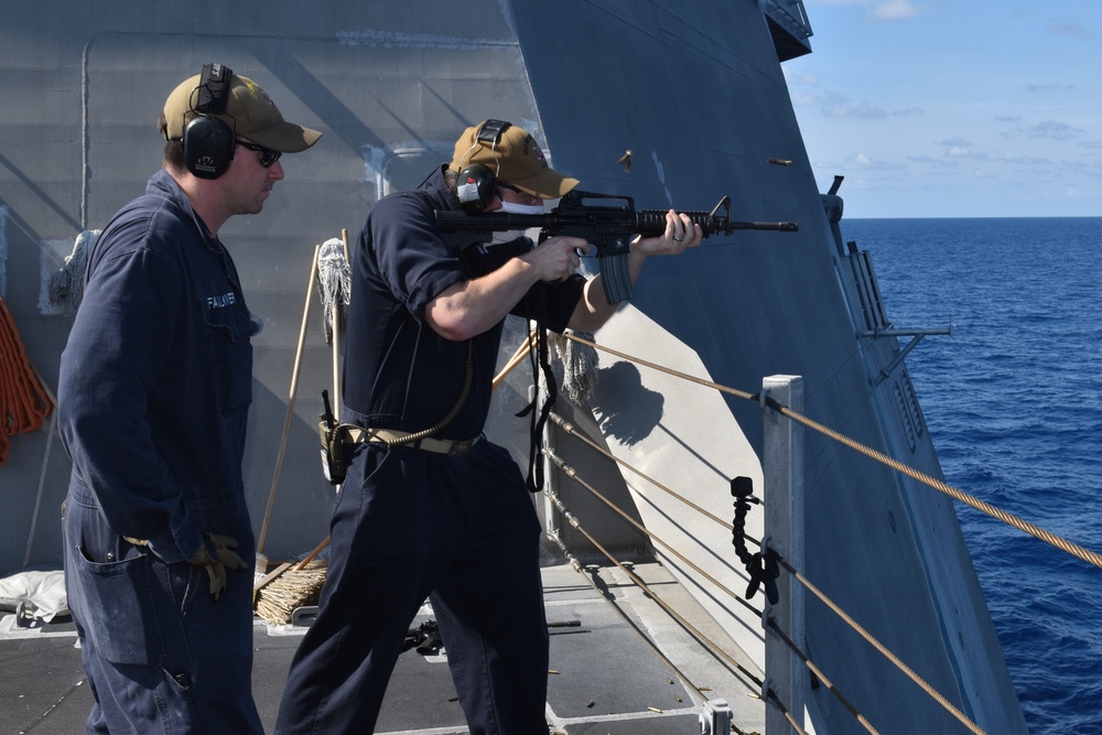 USS Montgomery Gun Shoot