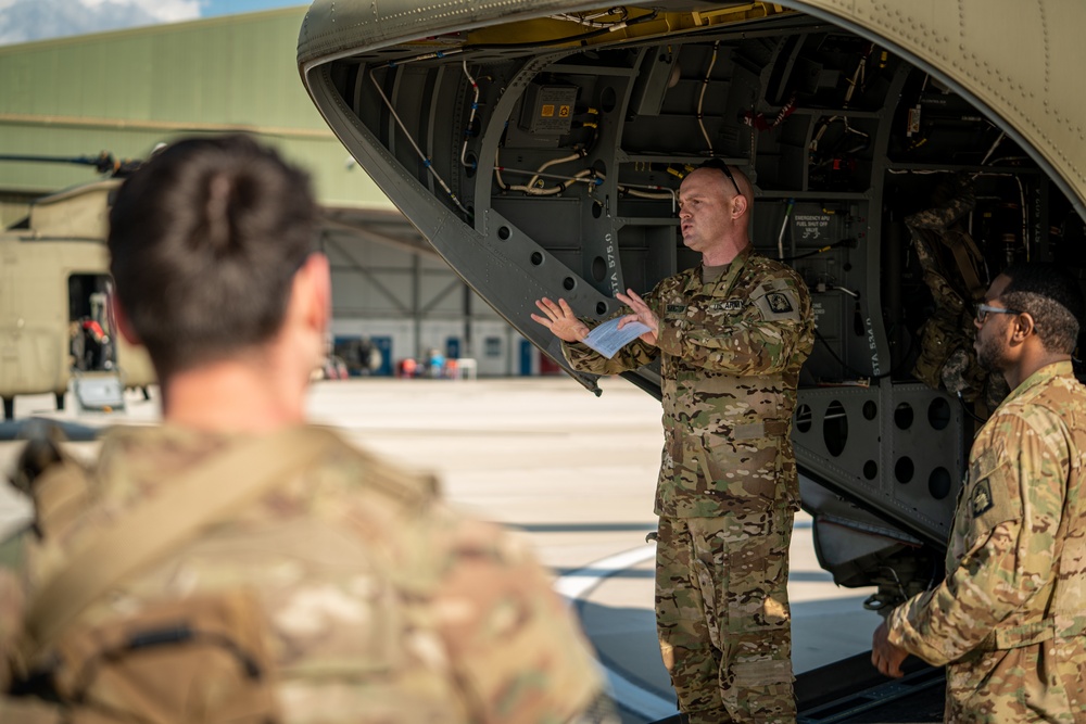 U.S. Army aviation brigade and paratroopers train on Cyprus