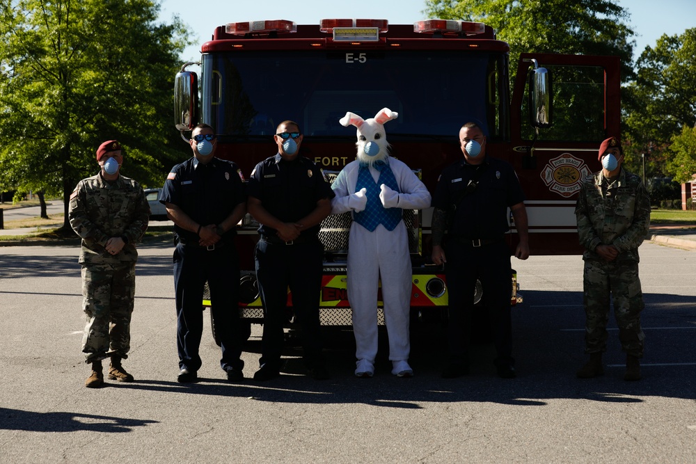 Fort Bragg Conducts Easter Bunny Tour