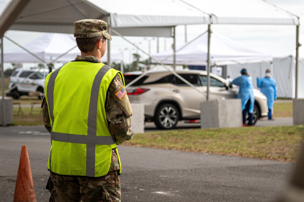 Florida National Guard Supporting