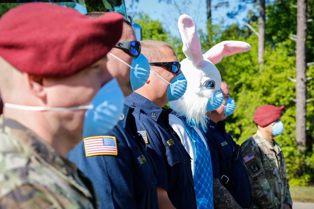 Fort Bragg Conducts Easter Bunny Tour