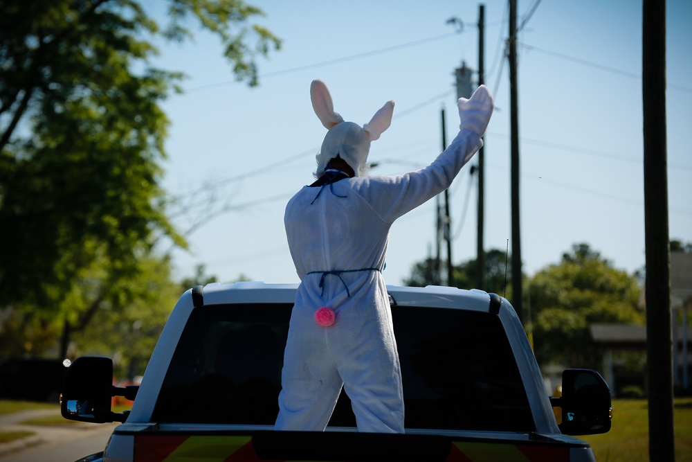 Fort Bragg Conducts Easter Bunny Tour