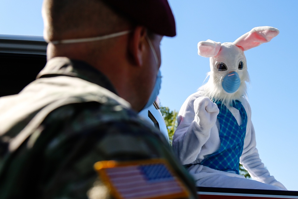 Fort Bragg Conducts Easter Bunny Tour