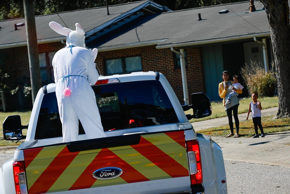 Fort Bragg Conducts Easter Bunny Tour