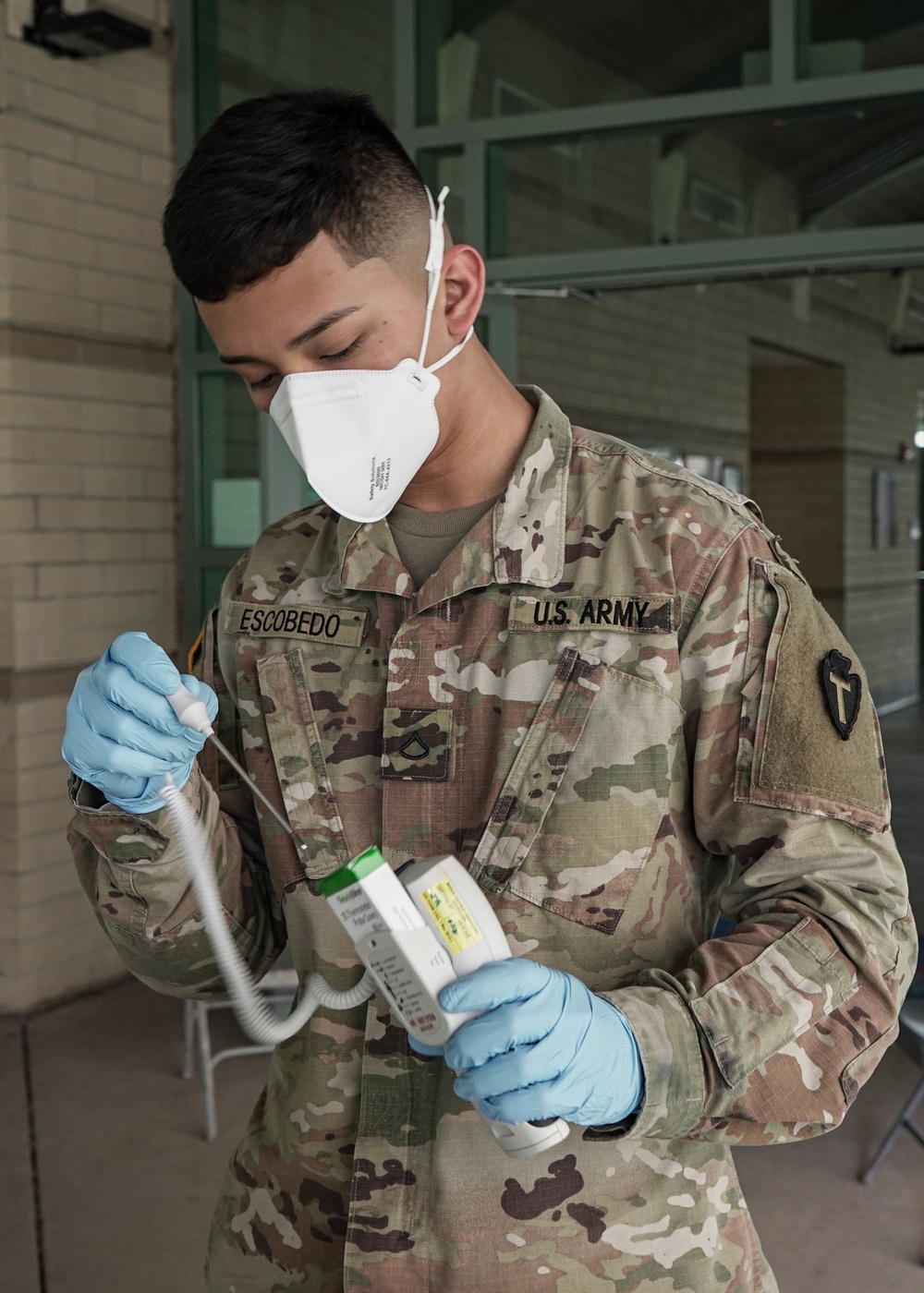 Weslaco Soldiers conduct health and welfare checks