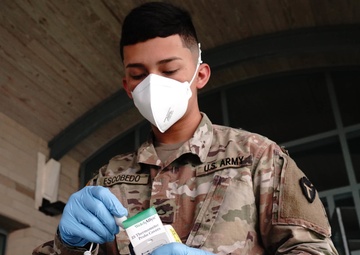 Weslaco Soldiers conduct health and welfare checks