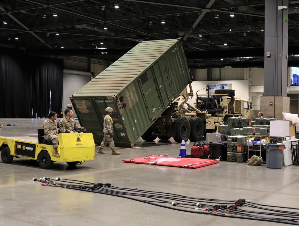 Delivering containers