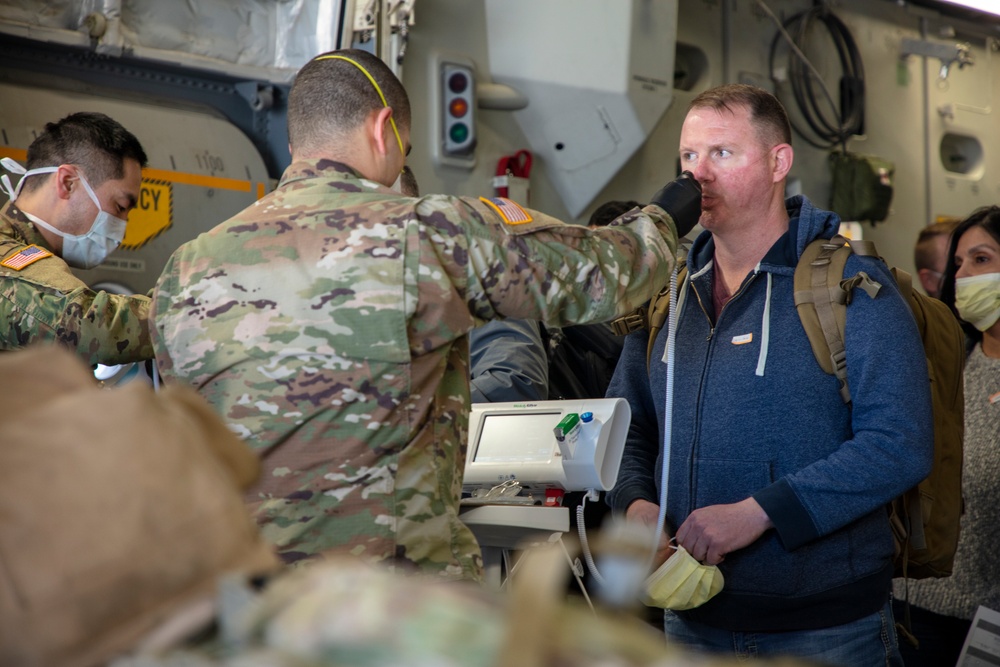 Massachusetts Army National Guard conducts medical screening