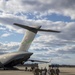 Members of The 801st Combat Support Hospital, U.S. Army Reserve, Fort Sheridan, Illinois, arrives in Hanscom Air Force Base