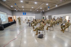 Oklahoma National Guard medics train for COVID-19 response [Image 3 of 7]