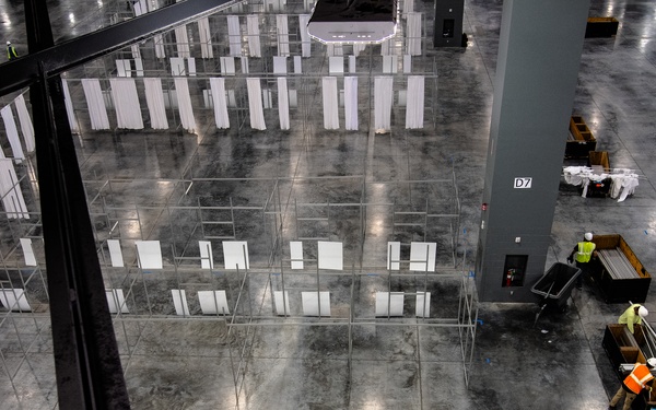 Miami Beach Convention Center Conversion COVID-19 April 09, 2020